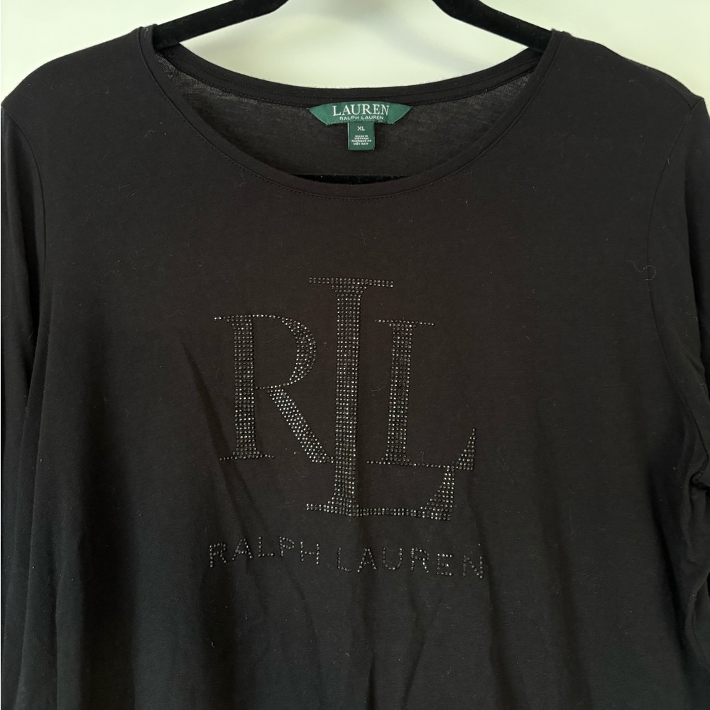 Ralph Lauren Bedazzled tshirt